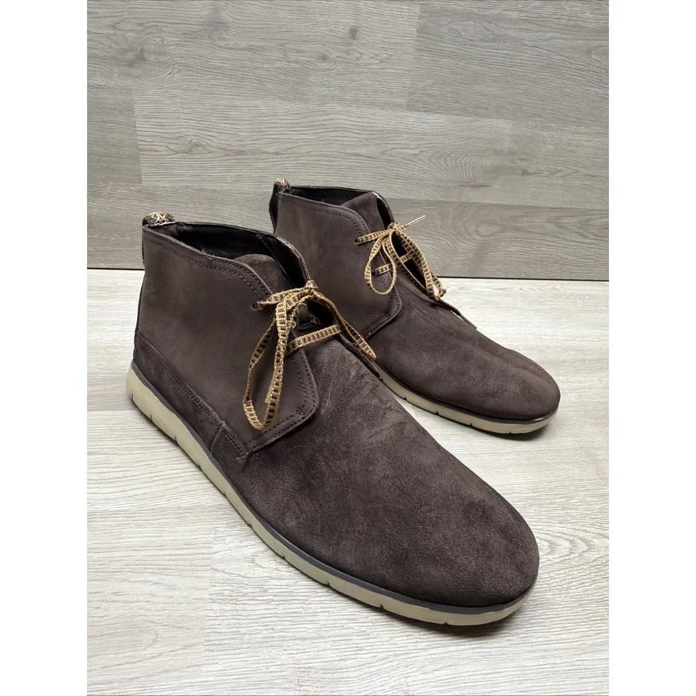UGG Freamon Waterproof Chukka Boot Brown Suede (US Men's Size 15 EU 49.5)‎ NICE